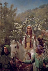Dronning Guineveres majfest, ca. 1897